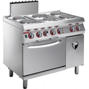 Плита электрическая напольная c 6 конфорками и духовым шкафом Angelo Po 2G1PE1EV