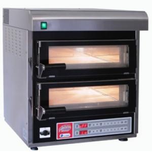 Печь подовая электрическая 2-камерная с подом 39*39 см Eurochef PizzaChef MP4