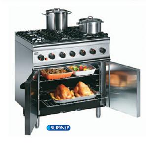 Плита газовая напольная c 6 конфорками и духовым шкафом Lincat SLR9/pFL