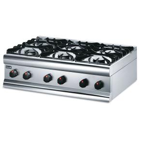 Плита газовая настольная с 6 конфорками Lincat HT9pFL