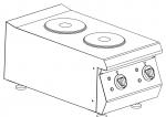 Плита электрическая настольная с 2 конфорками Kocateq 0M0PE1